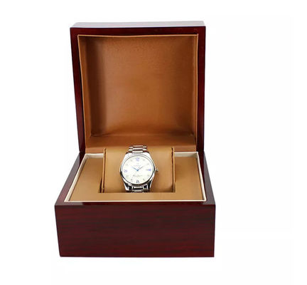Kotak Kemasan ROYAL Watch Untuk Hadiah Buatan Tangan Kayu Mengkilap Tinggi