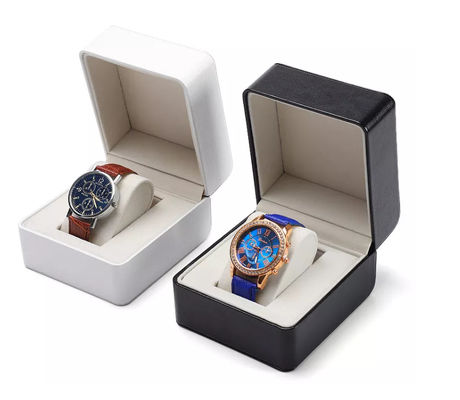 Kotak Kemasan Jam Tangan Ukuran Khusus ISO Pu Leather Watch Box