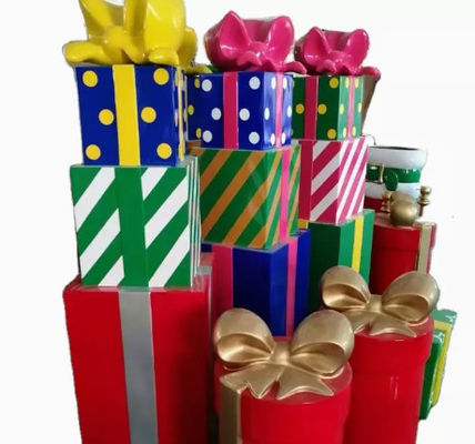 Kotak Hadiah Karton Natal Tahan UV Bukti Air Tinggi 100 / 165cm