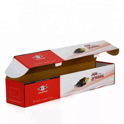Pantone Brake Pad Box Embossing Kotak Kemasan Bergelombang Daur Ulang
