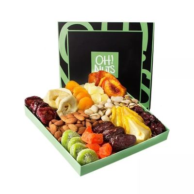 Dicetak Kotak Kemasan Kado Pernikahan Hias Diwali Kotak Kemasan Buah Kering Kosong