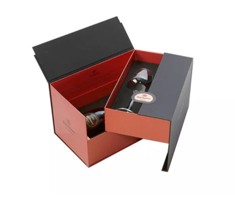 8 &quot;X 8&quot; X 3 &quot;Kotak Organizer Laci Daur Ulang Kotak Hadiah Super Matte Dengan Pita