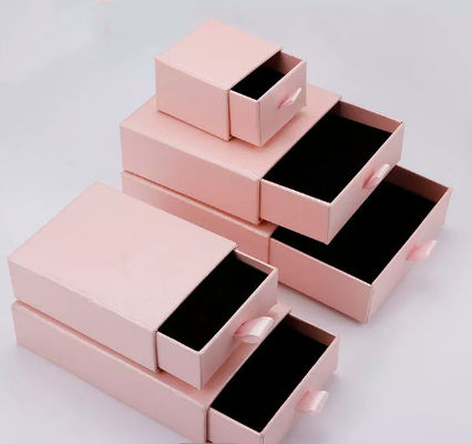 ODM Cardboard Drawer Paper Box Geser Kotak Perhiasan Gambar BSCI