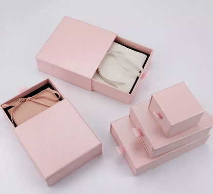 ODM Cardboard Drawer Paper Box Geser Kotak Perhiasan Gambar BSCI
