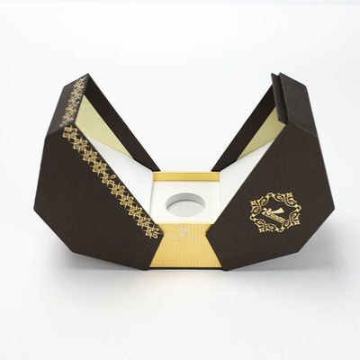 Kotak Parfum Unik Mewah Rigid Cardboard Gift Boxes Untuk Perawatan Orang