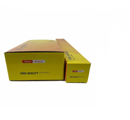 Lipat Kotak Kemasan Kompos Kotak Kertas Kuning Bergelombang Embossing
