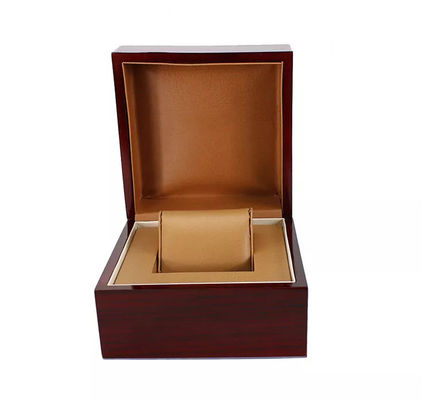 Kotak Kemasan ROYAL Watch Untuk Hadiah Buatan Tangan Kayu Mengkilap Tinggi