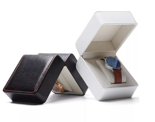 Kotak Kemasan Jam Tangan Ukuran Khusus ISO Pu Leather Watch Box