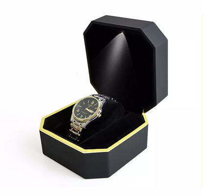 Kotak Kemasan Jam Tangan Octagon OEM Kotak Jam Tangan Led Buatan Tangan