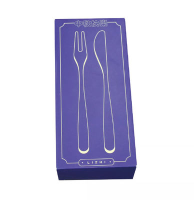 Varnishing Dinnerware Packaging Boxes Dinner Set Box Fork Spoon
