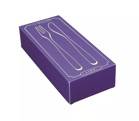 Varnishing Dinnerware Packaging Boxes Dinner Set Box Fork Spoon