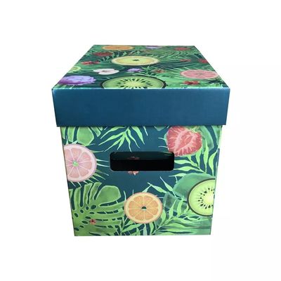 Double Wall Corrugated Box Untuk Kemasan Buah Laminasi/Embossing