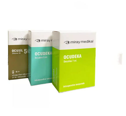 Kotak Lensa Kontak CMYK Lipat Kotak Kertas Daur Ulang Kemasan Embossing