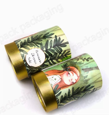 Cetak Offset Kemasan Kertas Karton Food Grade Cylinder