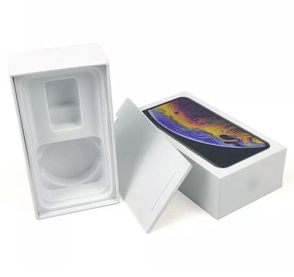 Kotak Kemasan Elektronik Debossed Hardness Phone Cover Packaging Box ODM