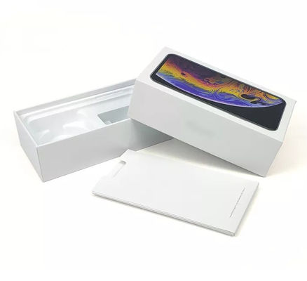 Kotak Kemasan Elektronik Debossed Hardness Phone Cover Packaging Box ODM
