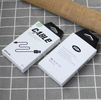 CMYK Electronics Packing Boxes Embossing Foodstuff Logo Kotak Karton Cetak