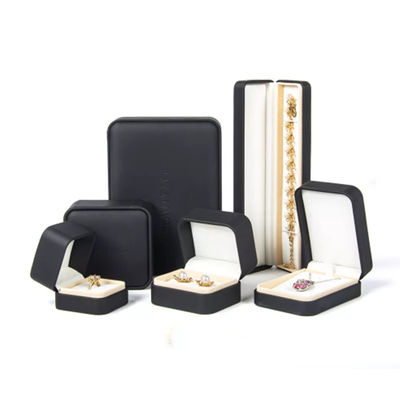 Private Label PU Velvet Necklace Gift Box, Kotak Hadiah Kemasan Perhiasan Mewah