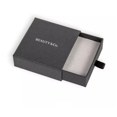 Private Label PU Velvet Necklace Gift Box, Kotak Hadiah Kemasan Perhiasan Mewah