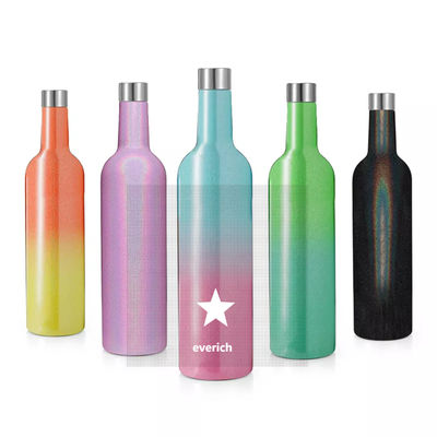 Gelas Anggur Kotak 500ml Set Sublimasi Terisolasi Stainless Steel