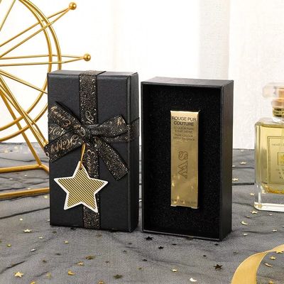 40 * 40 * 100mm Kotak Karton Xmas Untuk Kemasan Botol Parfum