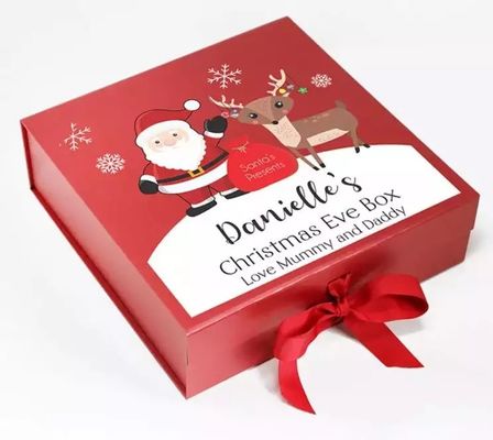 Karton Malam Natal Sweet Box Gravure Printing Custom Logo