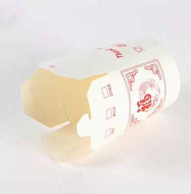 Noodle Kebab Kotak Kemasan Makanan Khusus CMYK Takeout Food Boxes Disposable